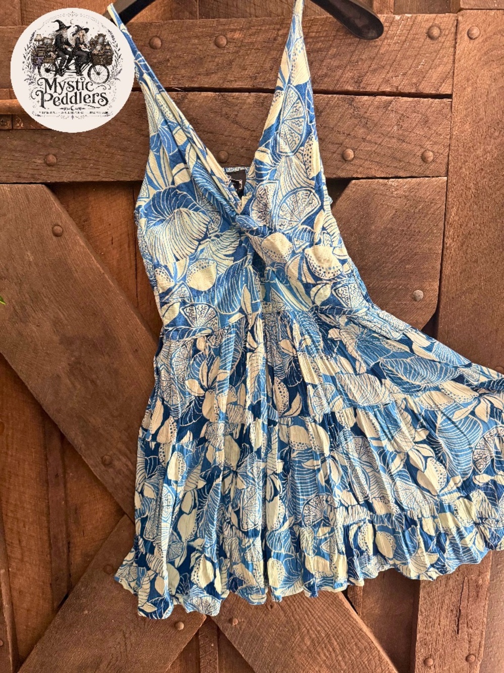 Angie Twist Floral Dress- Rare Find.